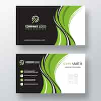 Free PSD psd business card template