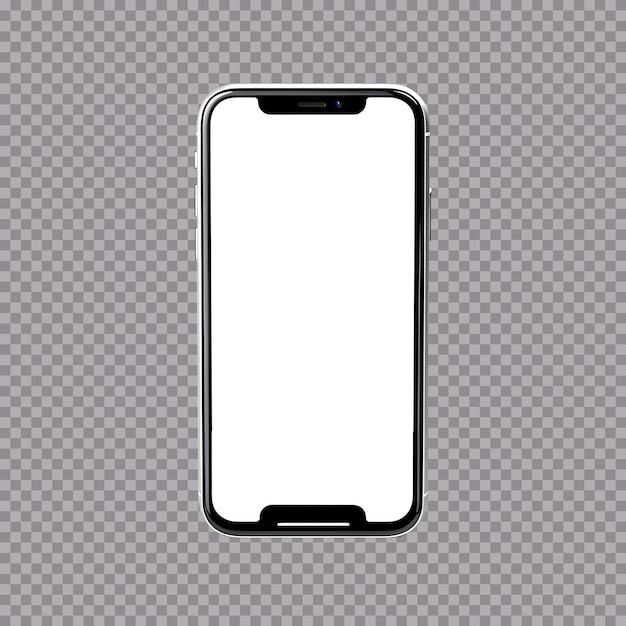 Psd Mockup Mobile Device with Blank Screen Isolated – Free PSD Download