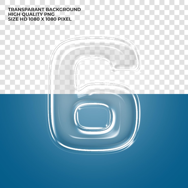 PSD 透明アルファベット文字