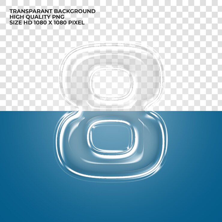 PSD 透明アルファベット文字