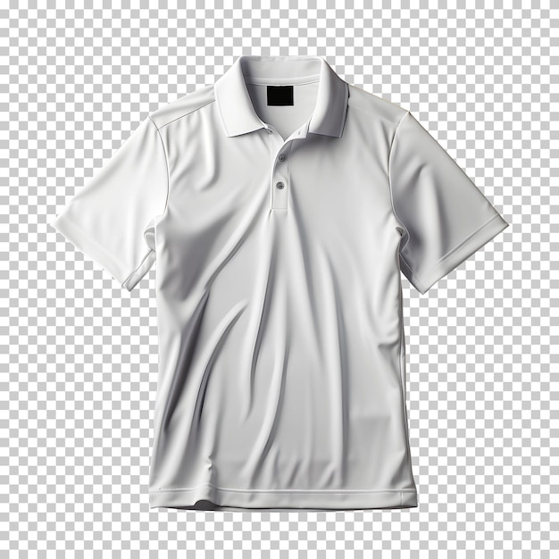 Free PSD psd white polo shirt isolated on background