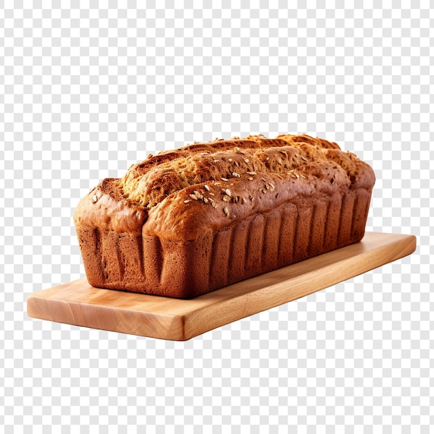 Free PSD quick bread isolated on transparent background