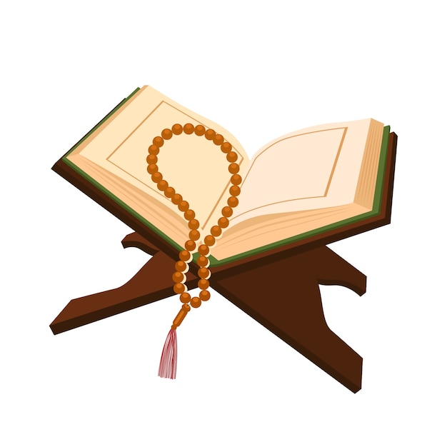 Книга Корана изолирована