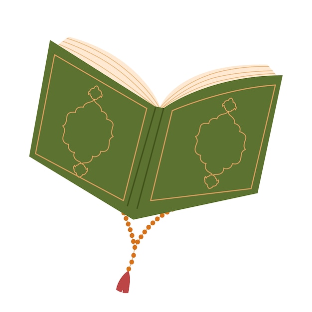 quran book isolated