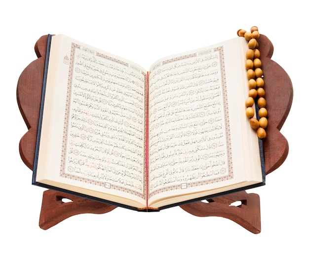 quran book isolated