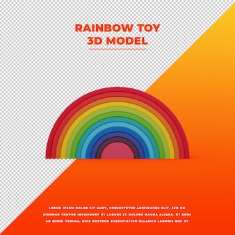 Rainbow toy