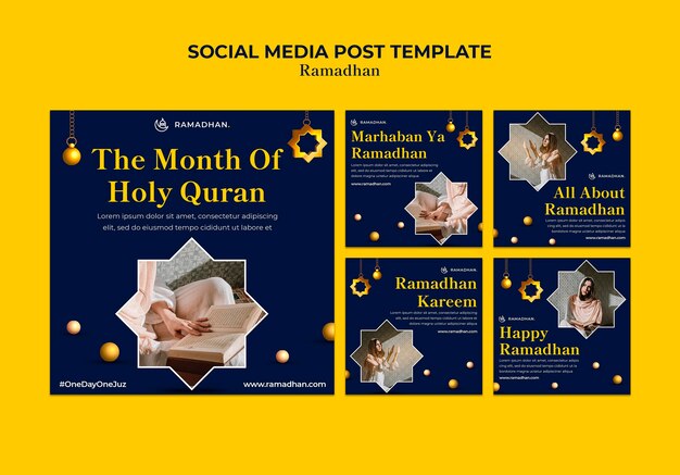 ramadan celebration social media post
