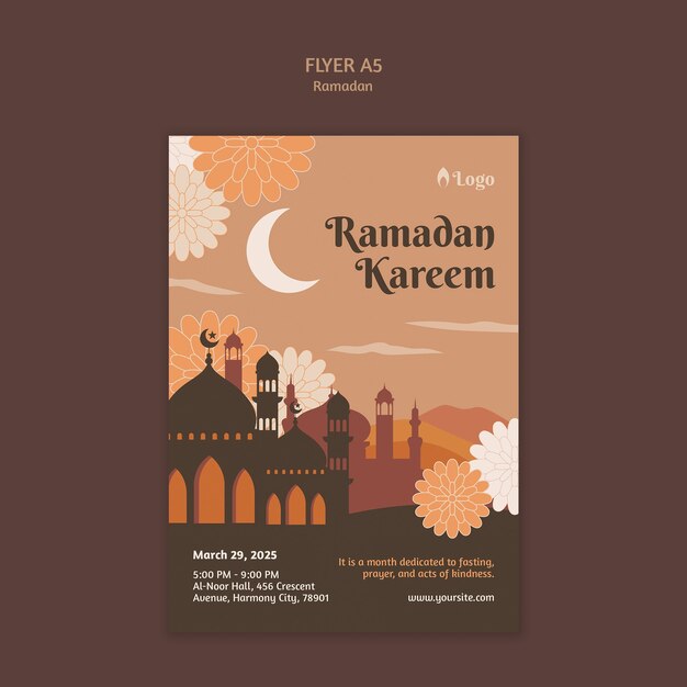 Ramadan celebration template