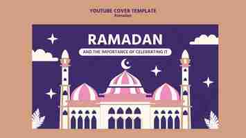 Free PSD ramadan celebration youtube cover