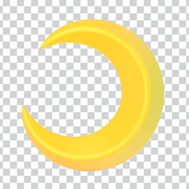 Free PSD ramadan crescent