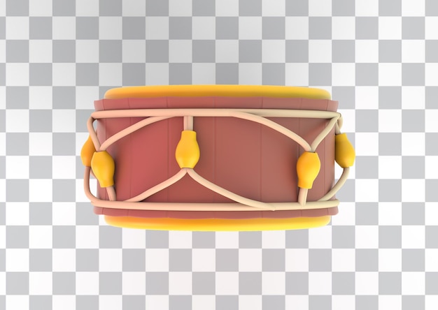 Free PSD ramadan drum top view