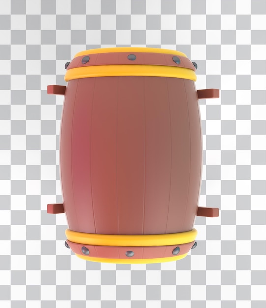 Free PSD ramadan drums top view