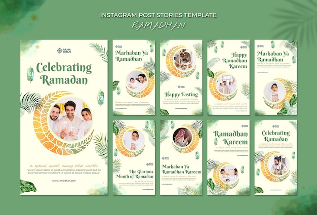 Ramadan event instagram stories template