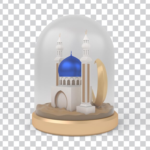 Мечеть Рамадан и минарет