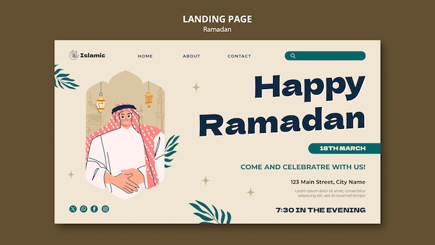 Ramadan template design