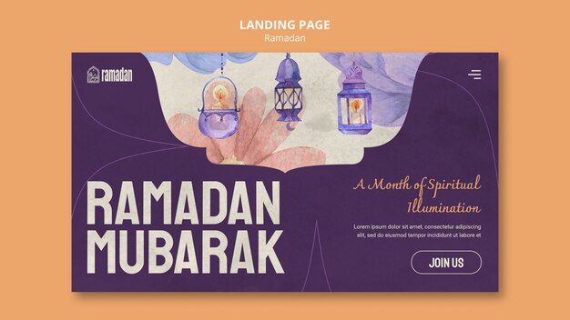 Ramadan template design