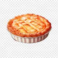 Free PSD rappie pie isolated on transparent background