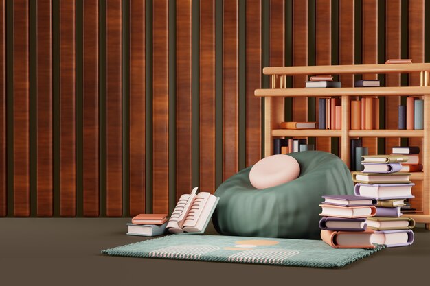 静物 3D イラストを読む