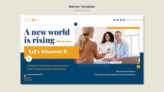 Real Estate Banner Template: Showcase Your Property in Style