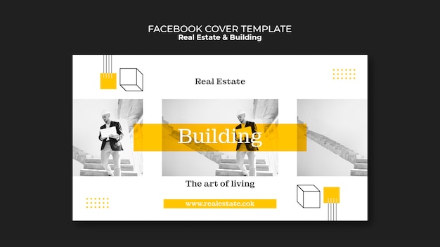 Free PSD real estate and building template design