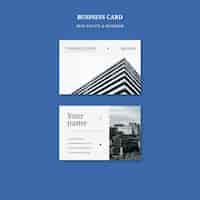 Free PSD real estate and building template design