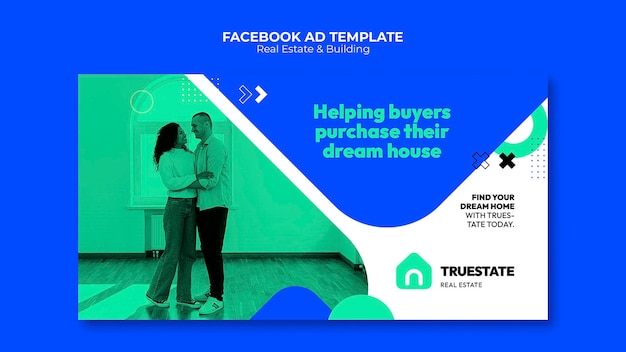 Free PSD real estate facebook template