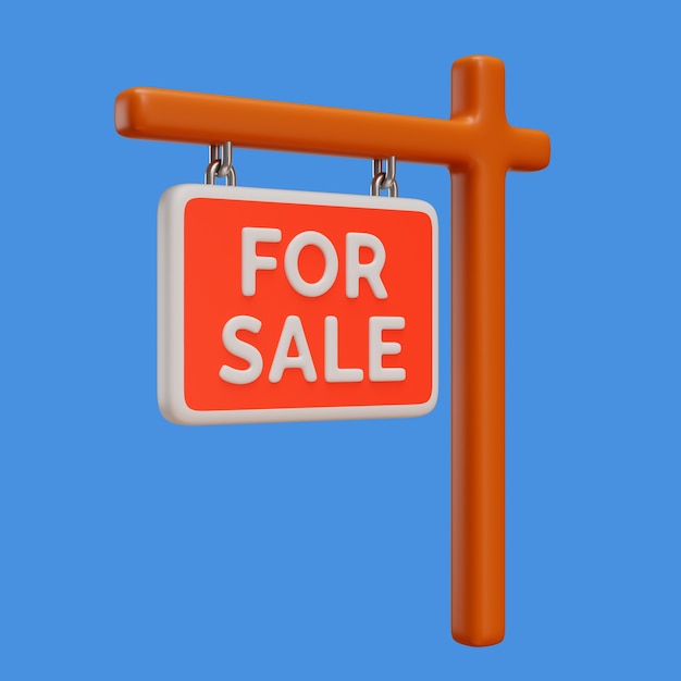 Free PSD real estate icon rendering