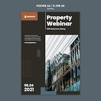 Real estate print template