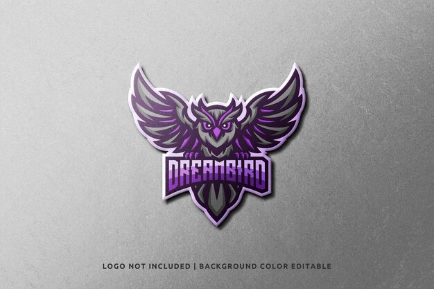 Download Premium PSD | Realistic 3d sport mascot logo mockup on ...