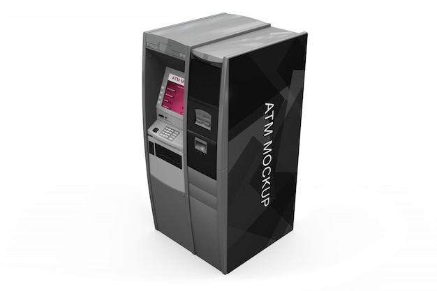 無料PSD 現実的なatm desgin