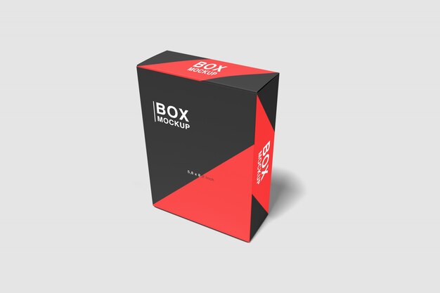 Download Vertical box packaging mockup | Premium PSD File