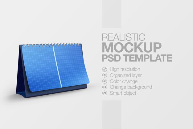 Download Free Psd Square Calendar Mockup With Plant Yellowimages Mockups
