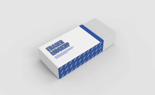 Packaging rubber mockup