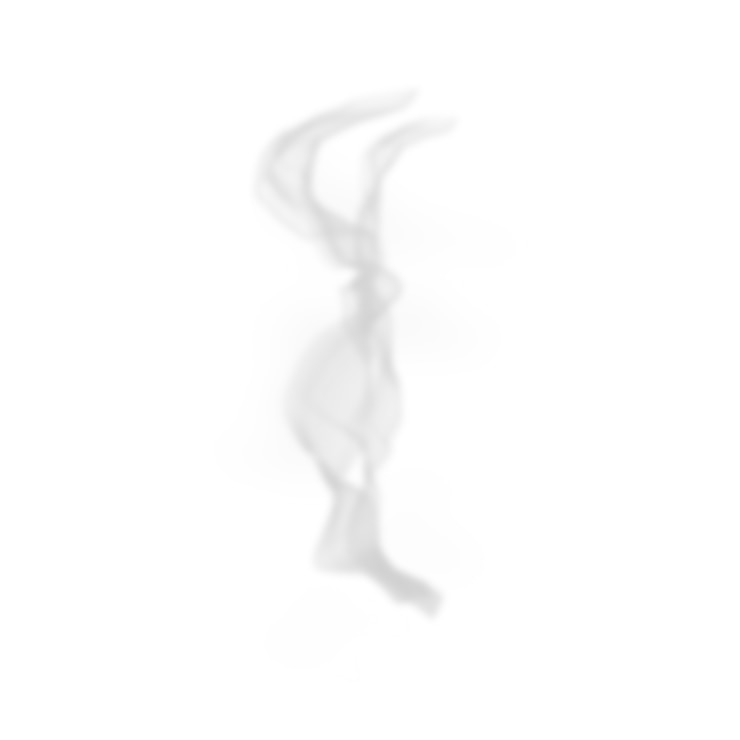 Free PSD realistic smoke effect isolated