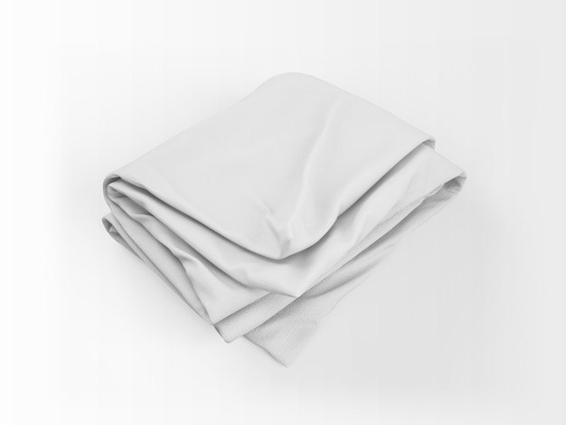 Realistic white duvet mockup: Free PSD Templates for your bedroom designs