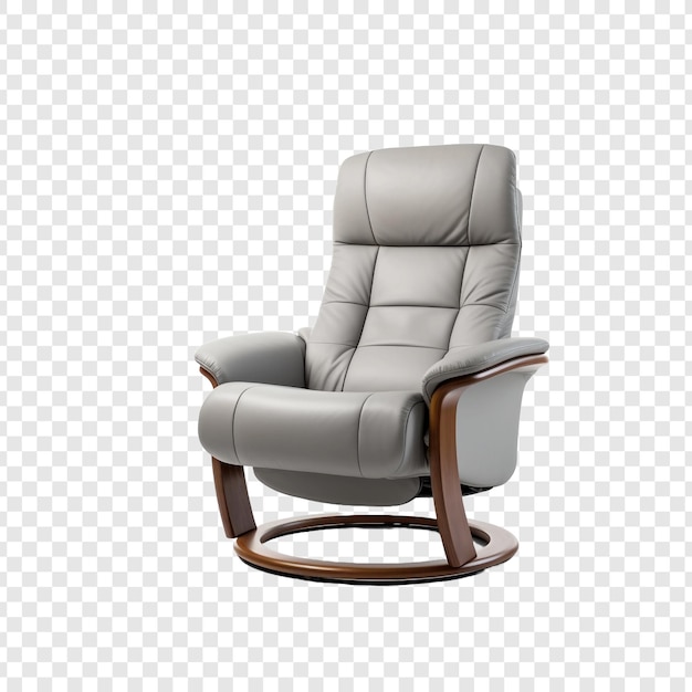 Бесплатный PSD Лежачий стул изолирован на прозрачном фоне