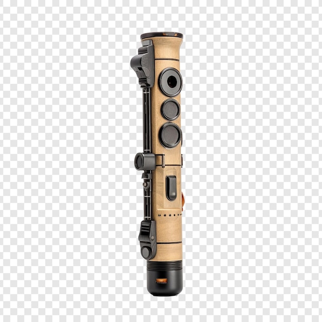 Recorder isolated on transparent background