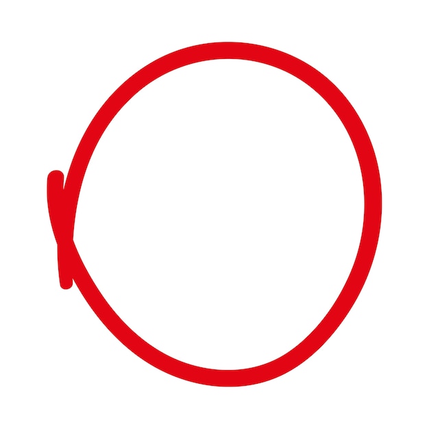 red circle