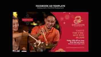 Free PSD restaurant template design