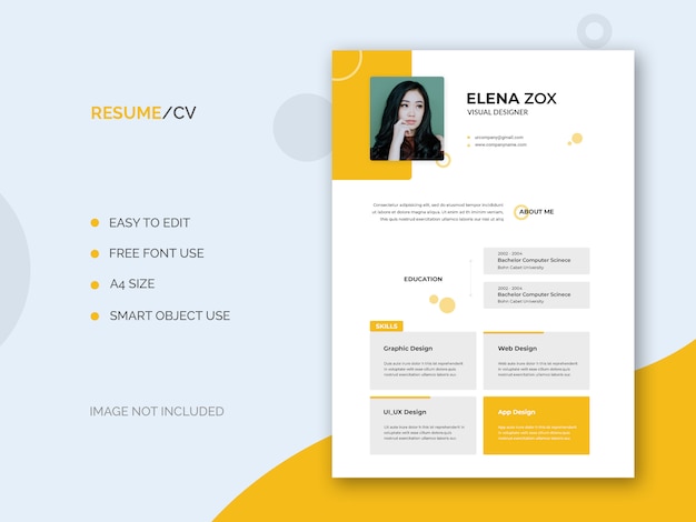 Resume template