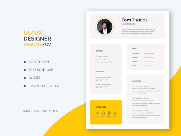 Resume template