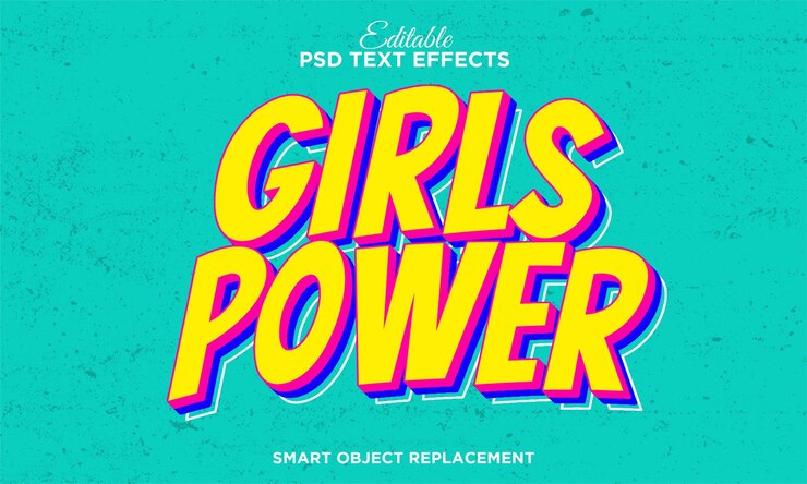 Free PSD retro po art psd text effect with retro background