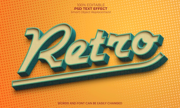 Retro TextEffect