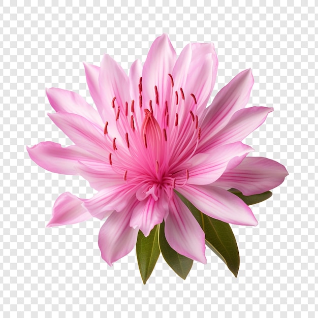 Free PSD rhododendron flower isolated on transparent background