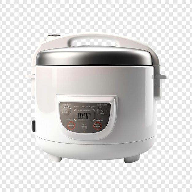 Rice cooker isolated on transparent background