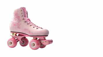 Free PSD roller skates isolated