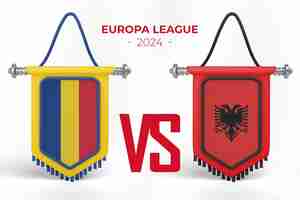 Free PSD romania vs albania