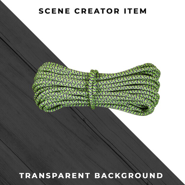 rope isolated with clipping path.
