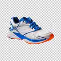 Free PSD running shoes or sneakers on a transparent background