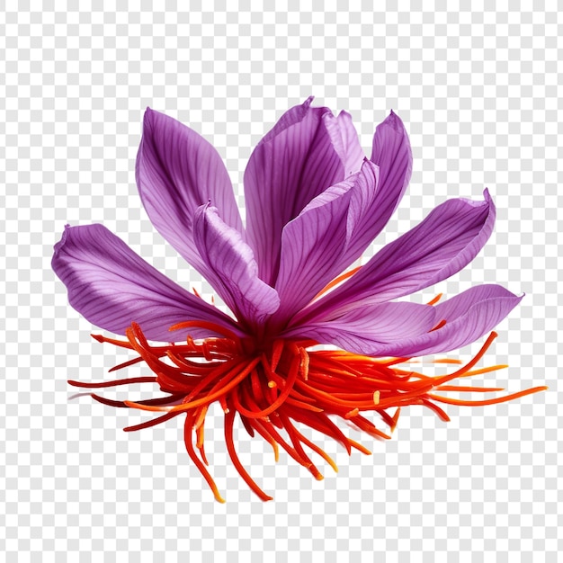 Saffron isolated on transparent background